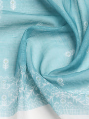 Printed Linen Unstitched Suit With Dupatta