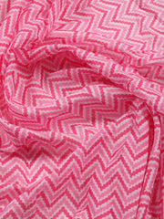 Printed Cotton Blend Unstitched Suit With Dupatta