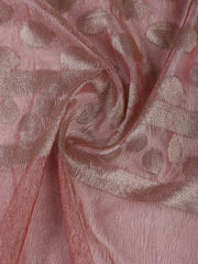 Neck Embroidery Tissue Unstitched Suit With Dupatta