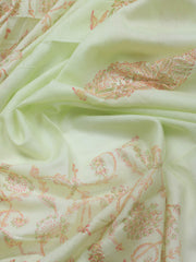 Printed Cotton Blend Unstitched Suit Piece With Dupatta