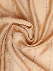 Embroidery Chanderi Unstitched Suit With Dupatta