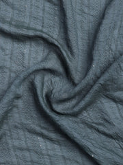 Printed Cotton Blend Unstitched Suit With Dupatta