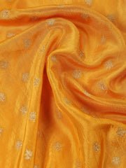 Woven Art Silk Unstitched Suit Piece With Dupatta