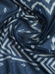 Printed Cotton Blend Unstitched Suit With Dupatta