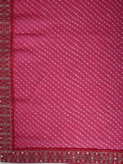 Embroidered Art Silk Saree