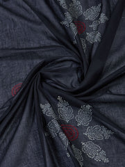 Printed Cotton Blend Unstitched Suit Piece With Dupatta