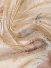 Embroidered Tissue Unstitched Suit With Dupatta