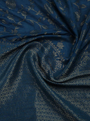 Embroidered Chanderi Unstitched Suit Piece With Dupatta