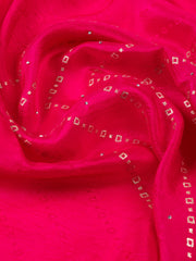 Booti Work Art Silk Unstitched Suit Piece With Dupatta