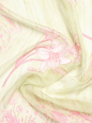 Printed Muslin Unstitched Suit With Dupatta