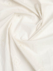 Embroidered Cotton Blend Unstitched Suit Piece With Dupatta