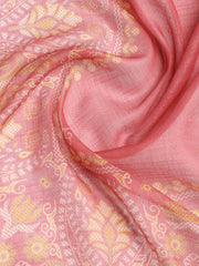 Neck Embroidered Cotton Blend Unstitched Suit With Dupatta