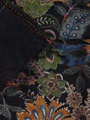 Neck Embroidered Cotton Blend Unstitched Suit Piece With Dupatta