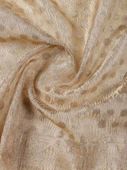 Woven Tissue Unstitched Suit With Dupatta