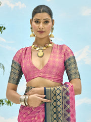 Woven Printed Georgette Saree