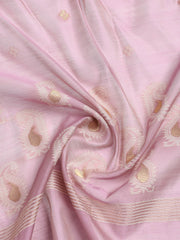 Jamdani Work Chanderi Unstitched Suit Piece With Dupatta