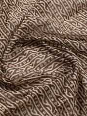 Printed Cotton Blend Unstitched Suit With Dupatta