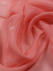 Neck Work Chanderi Unstitched Suit Piece With Dupatta