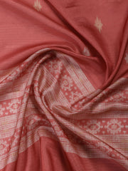 Embroidered Chanderi Unstitched Suit Piece With Dupatta