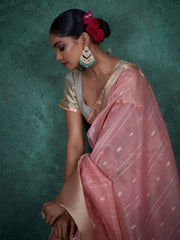 Woven Border Art silk Saree