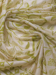 Printed Cotton Blend Unstitched Suit With Dupatta