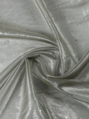 Neck Embroidered Organza Unstitched Suit With Dupatta