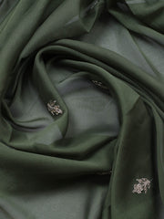 Zari Jaal Art Silk Unstitched Suit Piece With Dupatta