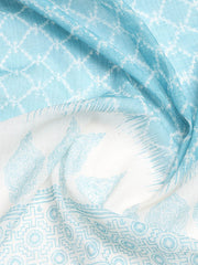 Printed Linen Unstitched Suit With Dupatta