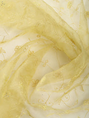 Neck Embroidery Tissue Unstitched Suit With Dupatta