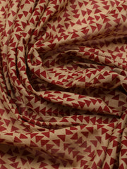 Printed Cotton Blend Unstitched Suit With Dupatta