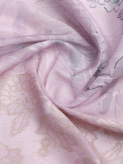 Printed Linen Unstitched Suit Piece With Dupatta