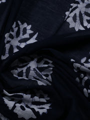 Printed Cotton Blend Unstitched Suit With Dupatta