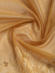 Woven Chanderi Unstitched Suit With Dupatta