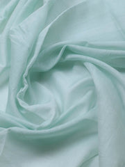 Embroidered Chanderi Unstitched Suit With Dupatta