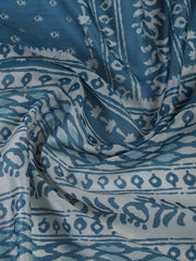 Neck Embroidery Chanderi Unstitched Suit With Dupatta