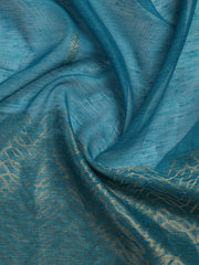 Woven Chanderi Unstitched Suit Piece With Dupatta