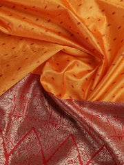 Woven Chanderi Unstitched Suit With Dupatta