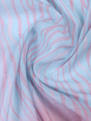 Floral Printed Linen Unstitched Suit With Dupatta