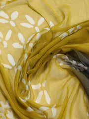 Printed Cotton Blend Unstitched Suit Piece With Dupatta