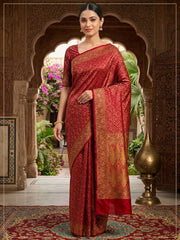 Woven Design Art Silk Banarasi Saree