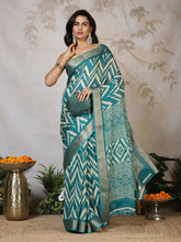 Digital Printed Georgette Saree