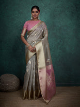 Woven Border Art silk Saree