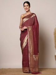 Printed Crepe Saree