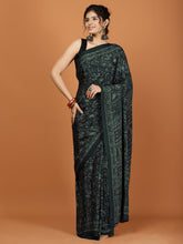 Digital Printed Crepe Woven Saree