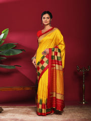 Digital Print Art Silk Saree