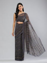 Digital Printed Georgette Saree