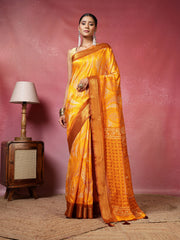 Printed Art-Tusser Saree