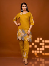 Printed Cotton Blend Kurta With Pant