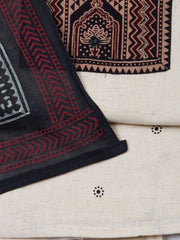 Printed Cotton Blend Unstitched Suit Piece With Dupatta