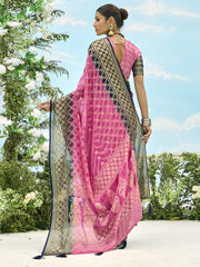 Woven Printed Georgette Saree